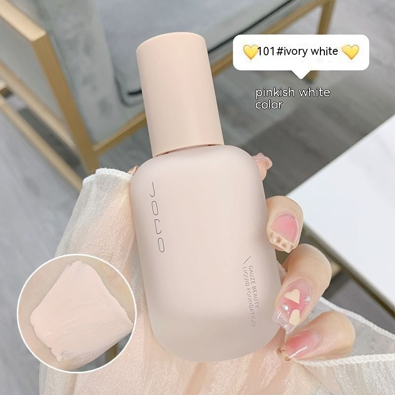 Joco Light Yarn Skin Beauty Liquid Foundation Lightweight Moisturizing Long-lasting Concealer Waterproof And Sweat-proof