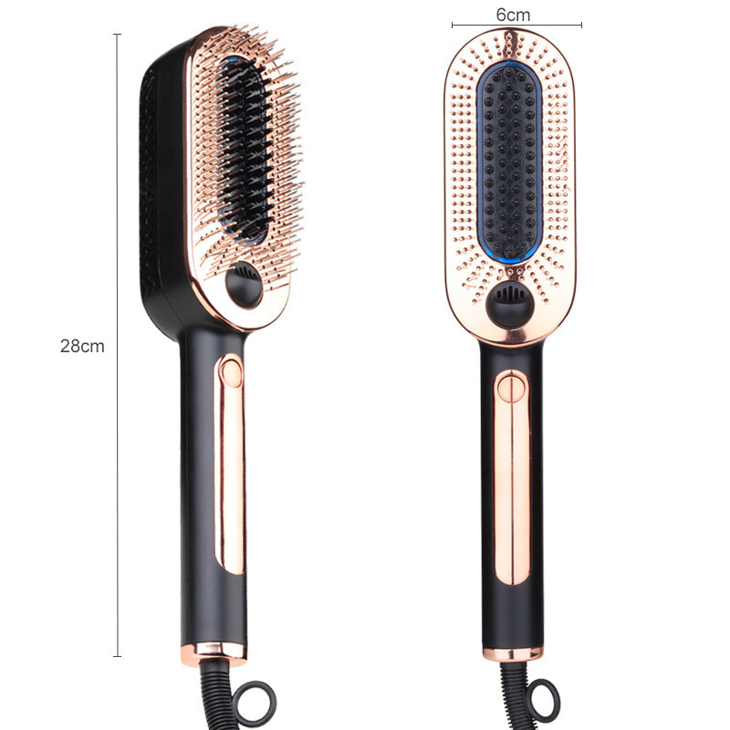 CryoCare Ladies Ice Anion Blue Light Comb Straight Hair