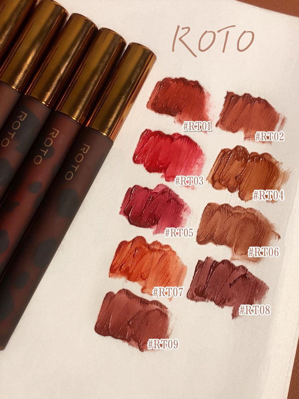 ROTO Velvet Fogged Air Lip Glaze Is Waterproof And Not Easy To Fade