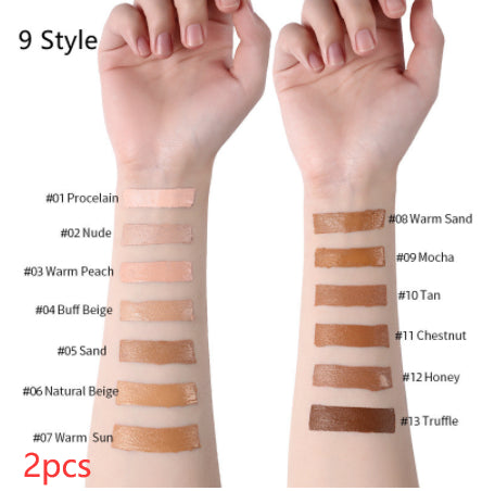 Langmanni Makeup Liquid Foundation Oil Control Concealer