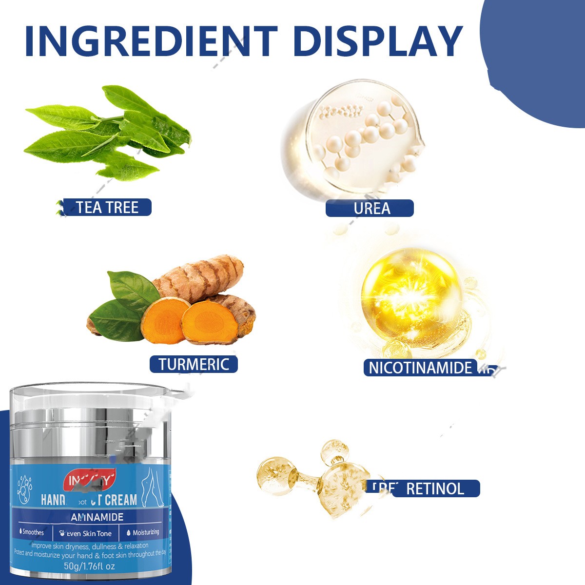 Inkeey For Nicotinamide Hand Cream To Brighten Skin Color