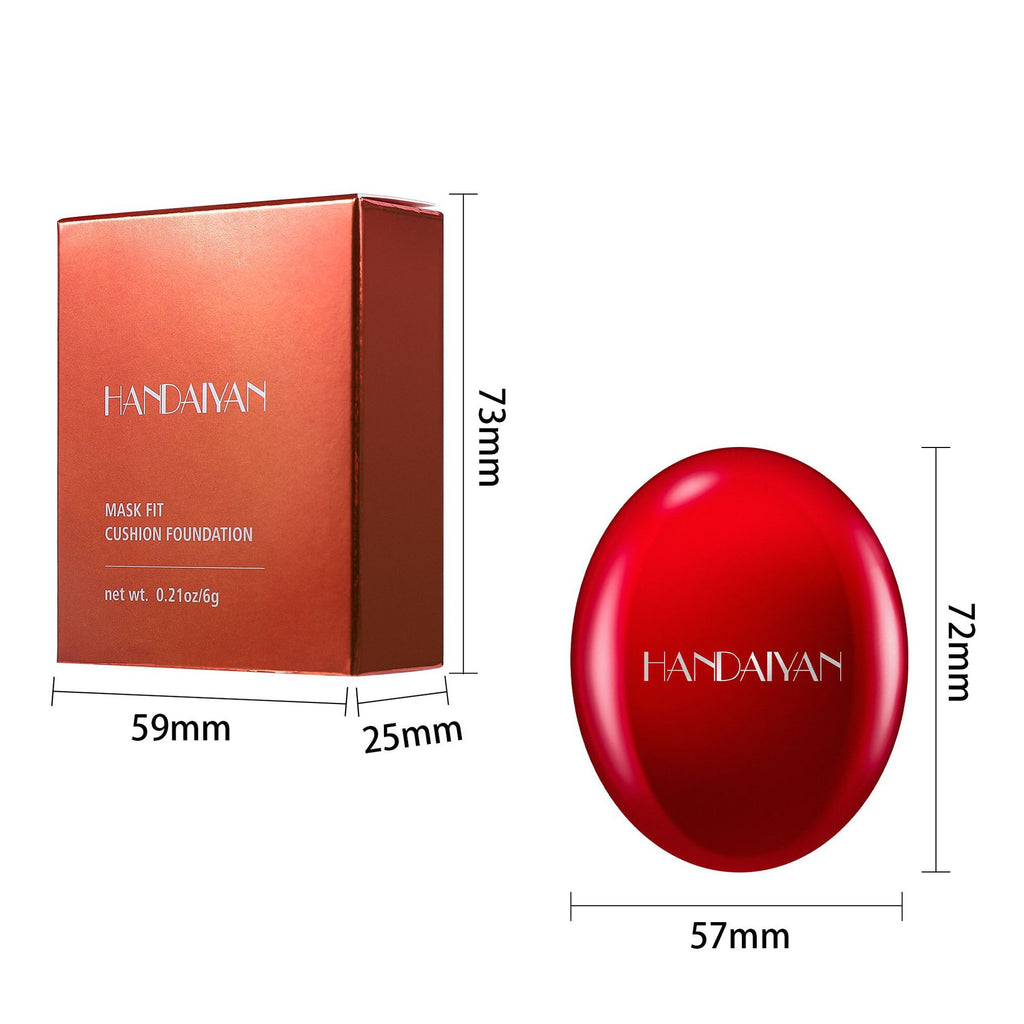 Handaiyan 6 Colors Concealing Foundation With Air Cushion Lasting Moisturizing