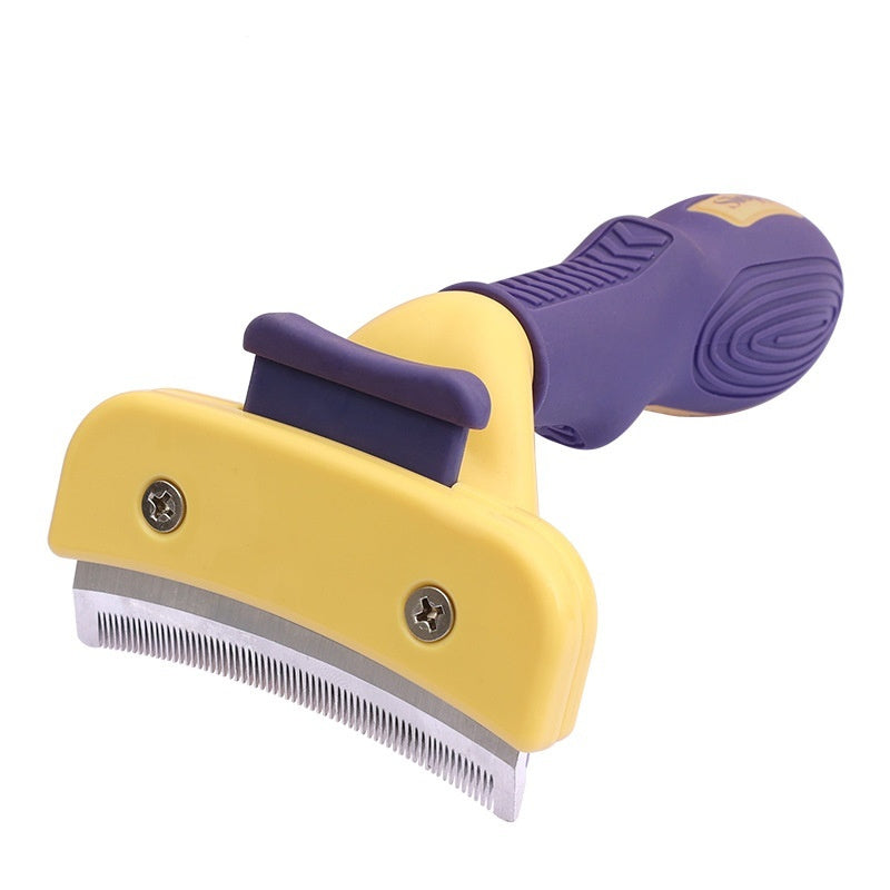 Teddy Golden Retriever Hair Removal Comb