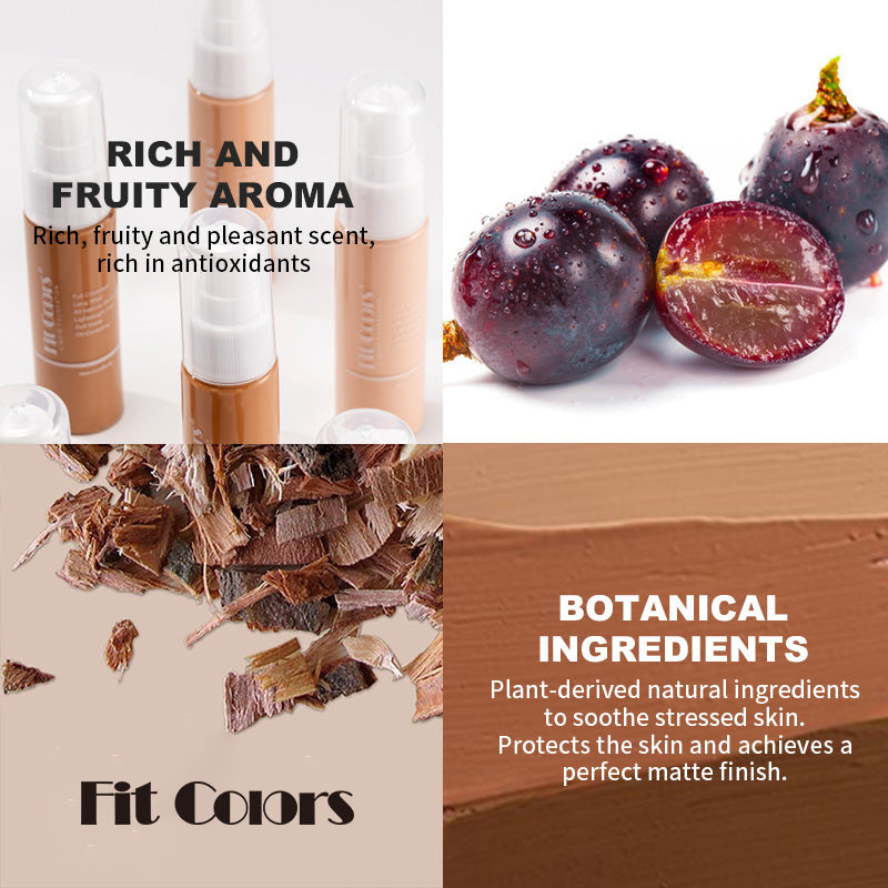 Fit Colors 8-Color 30ml Matte Foundation Lotion