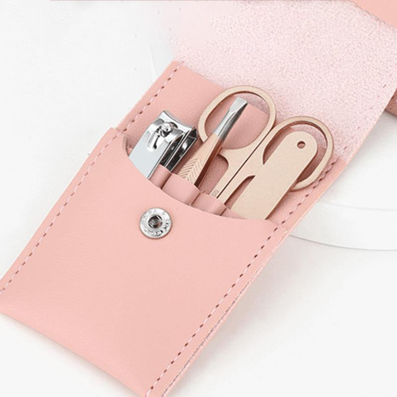 Nail Scissors Set Girls Cute Home Practical Portable Manicure Nail Clippers Tool