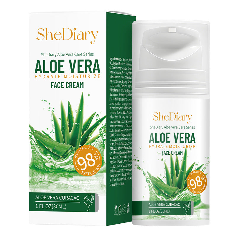 SheDiary Plant Aloe Cream Suit Moisturizing