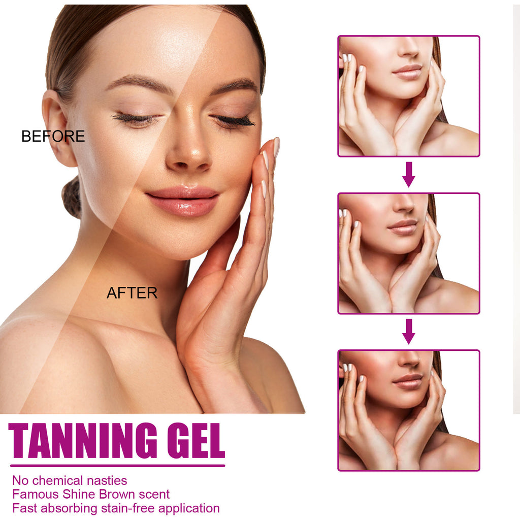 Jaysuing Tanning Gel Body Self-tanning Tanning Cream Bronze