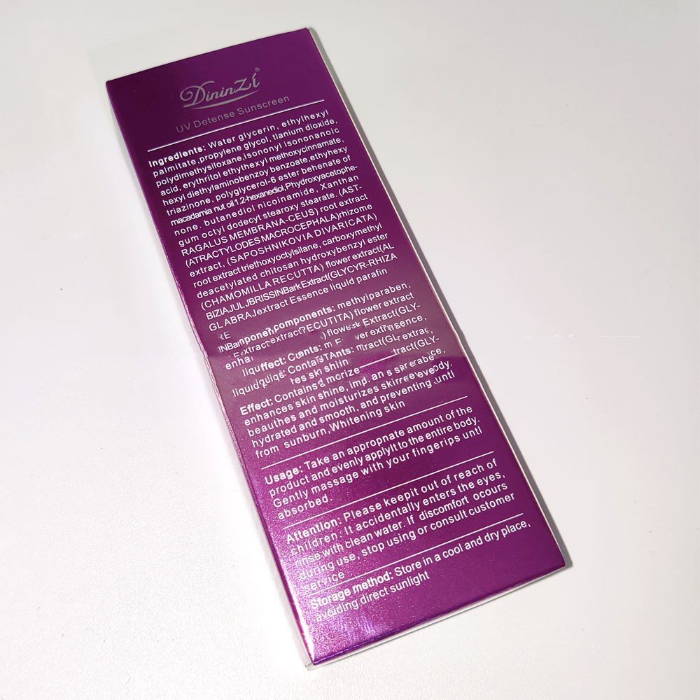 DininZu Isolation UV Natural Core Cream 3 In1