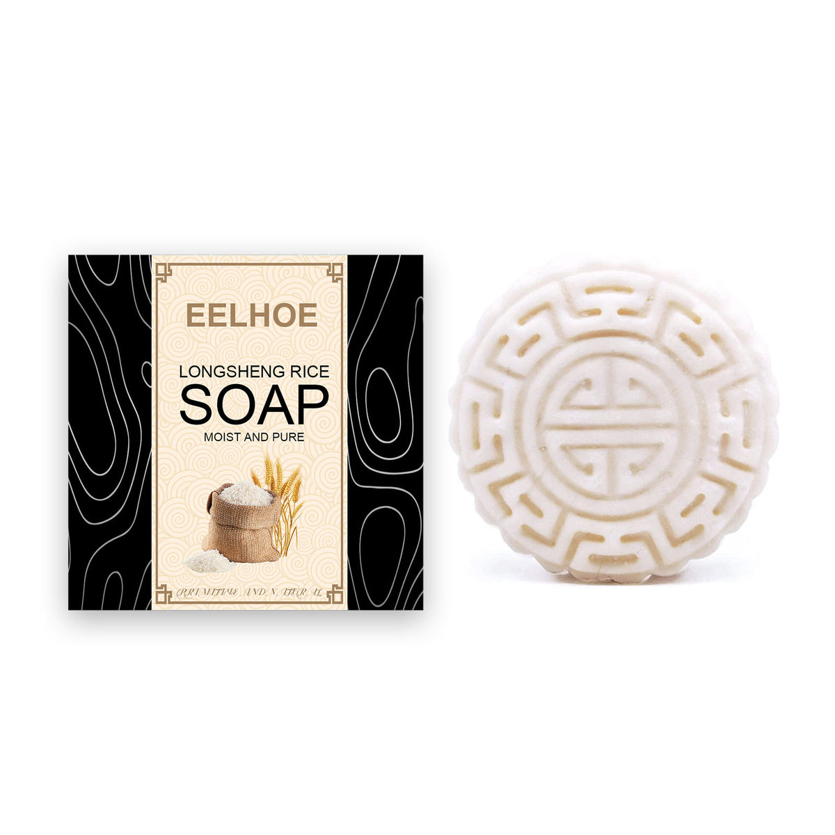 Eelhoe Water Soap Shampoo Soap Nourishes Frizz, Conditioner And Softens Hair