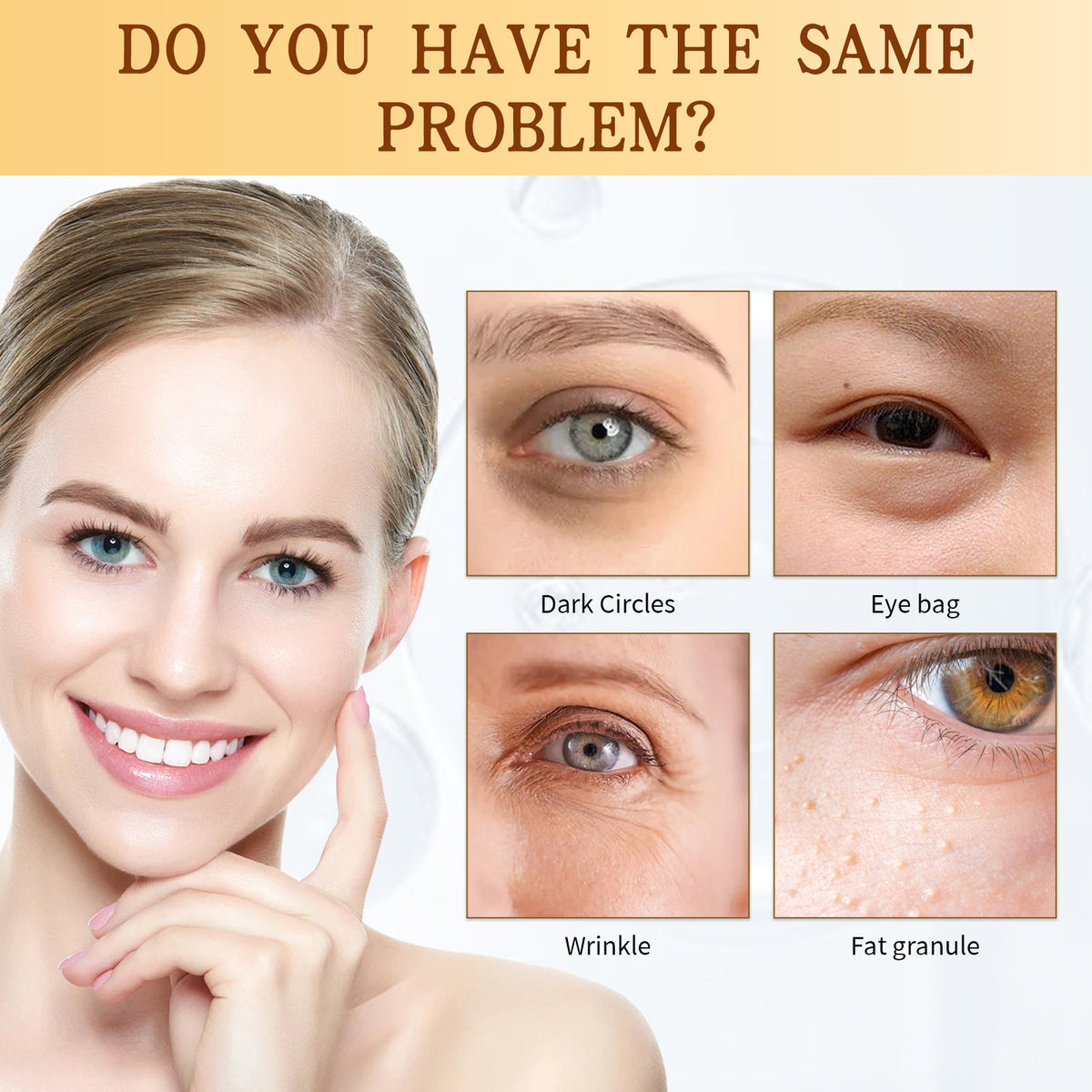 Eelhoe Gold Palm Eye Tightening Cream Moisturizing