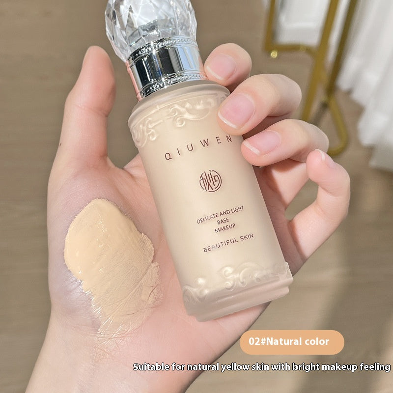 Qiuwen CHIUEAST Soft Liquid Foundation Light And Shadow Silky Brightening
