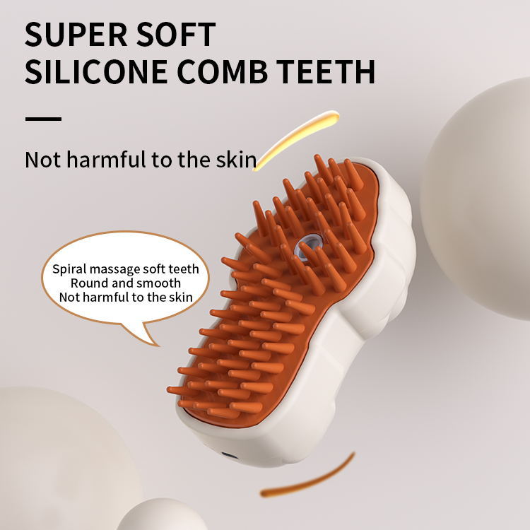 Pet Cleaning Supplies Pet Spray Comb Dogs And Cats Pet Electric Spray One-click Spray Anti-flying Hair Press