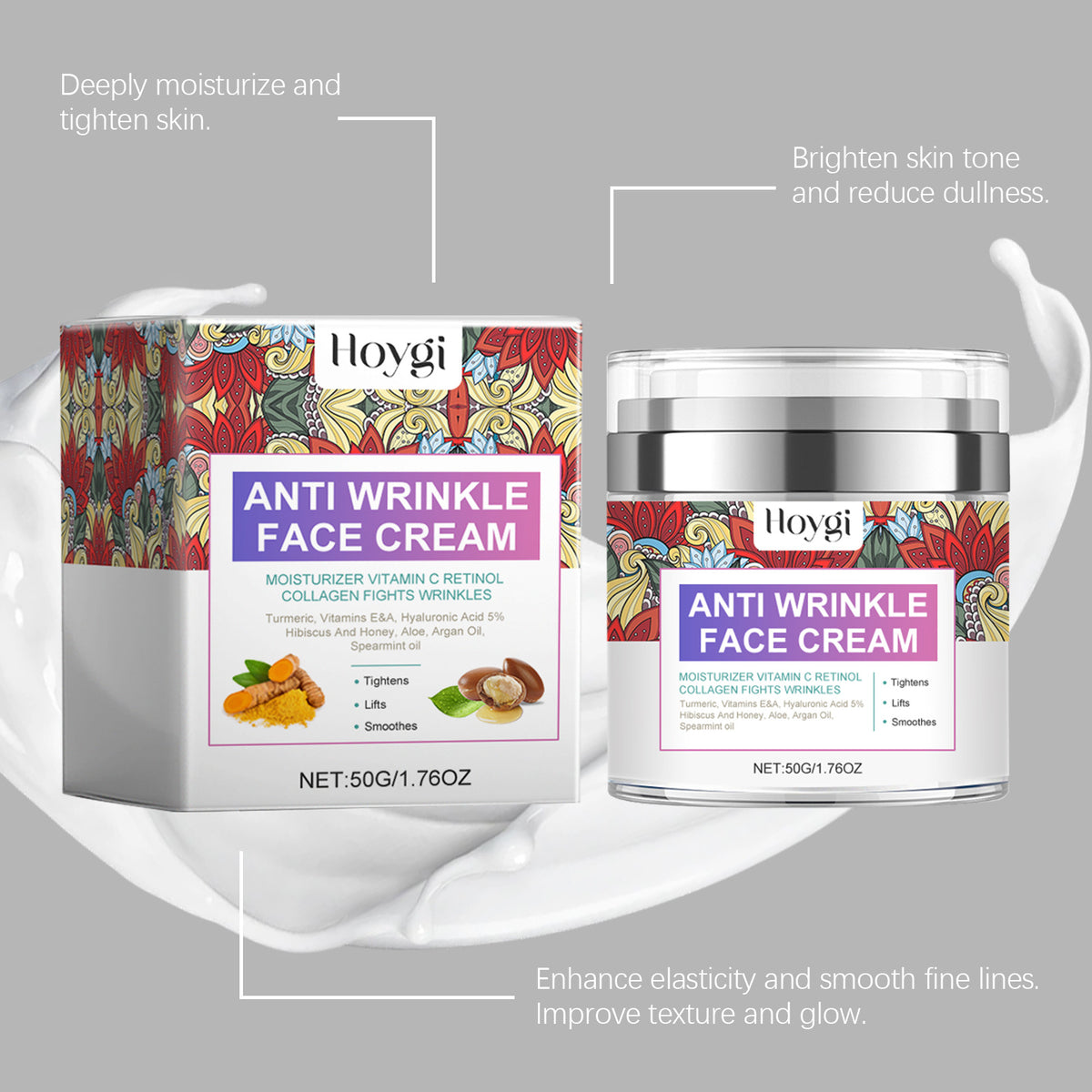Hoygi Vitamin C Retinol Cream Firming Skin