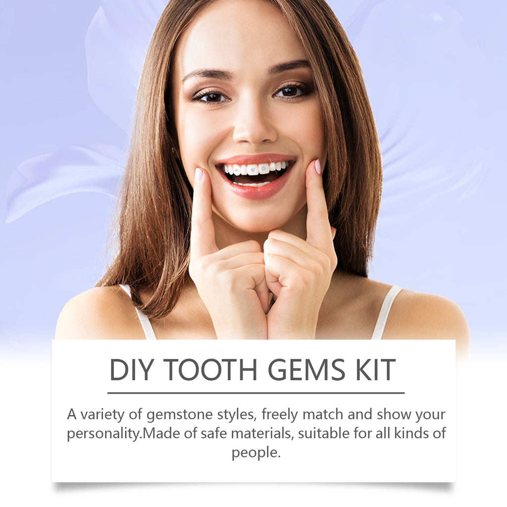 Eelhope DIY Fashion Teeth Decoration Beauty Suit