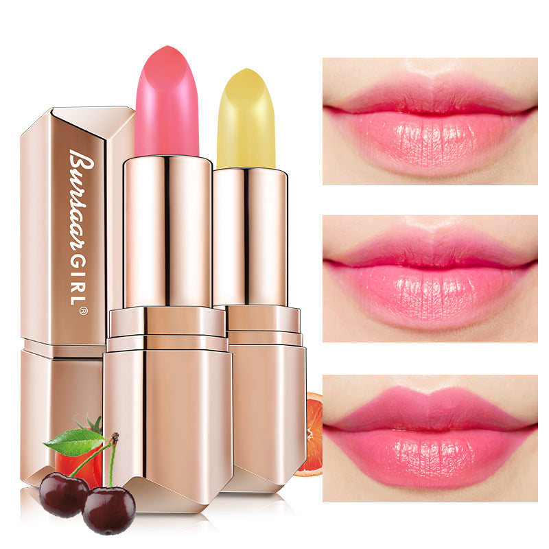 Bursaar Color Changing Lip Balm 4g Moisturizing Nourishing Hydrating Anti-cracked Lips