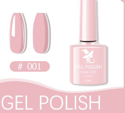 48 Color UV Phototherapy Plastic Gel Nail Polish Suit