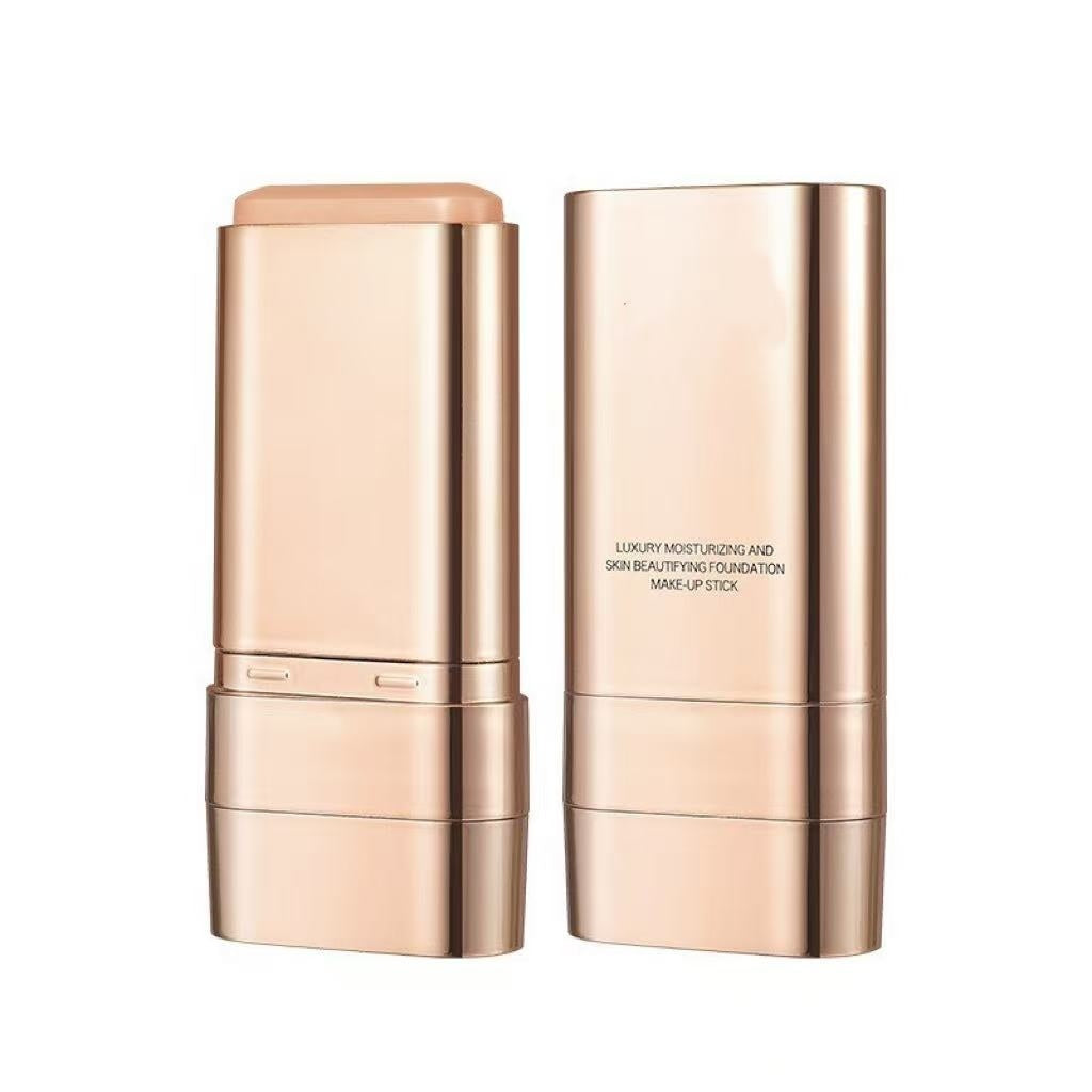 Luxury Double-headed Brush Head Light And Transparent Liquid Foundation