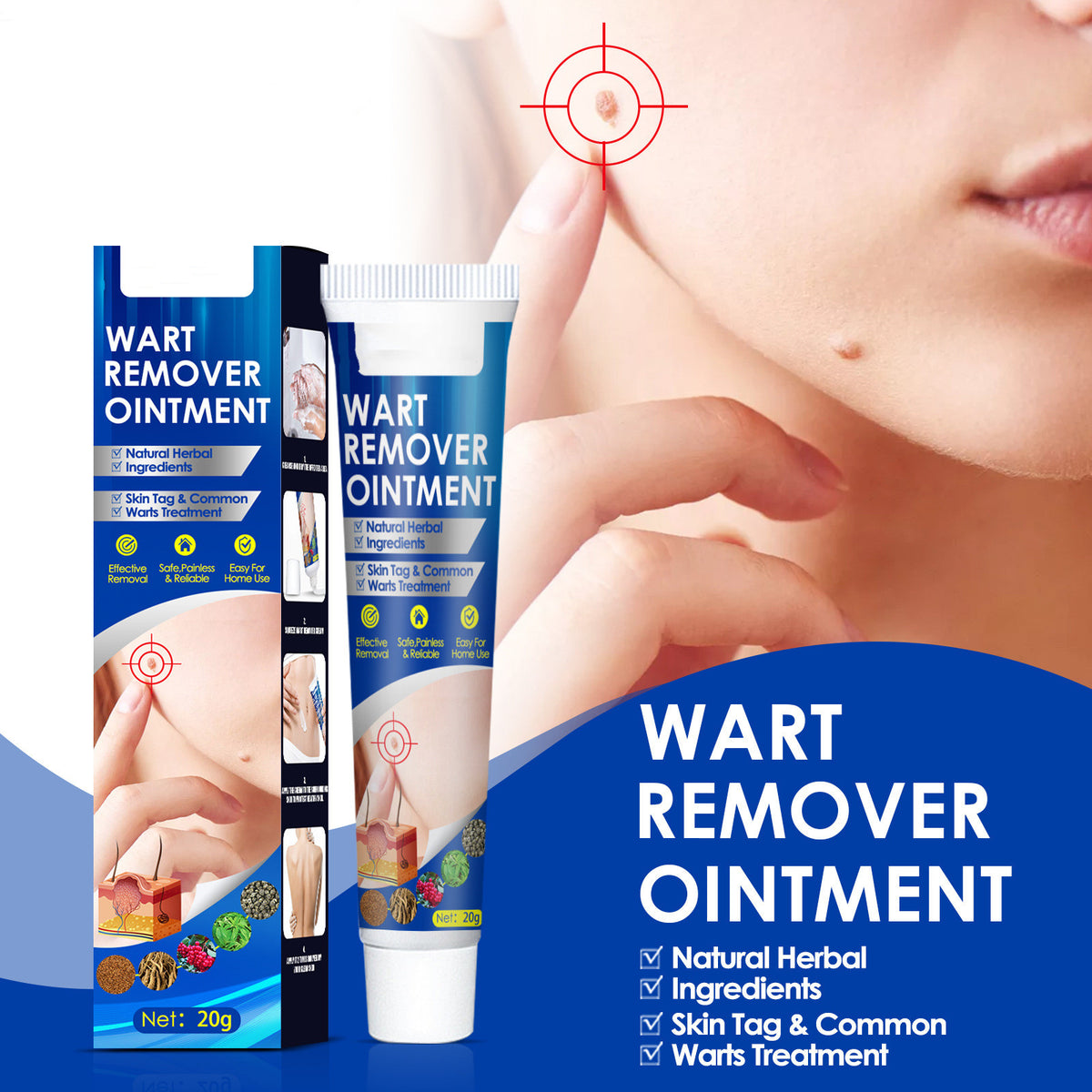 Hand Foot Face Underarm Skin Removing Cream