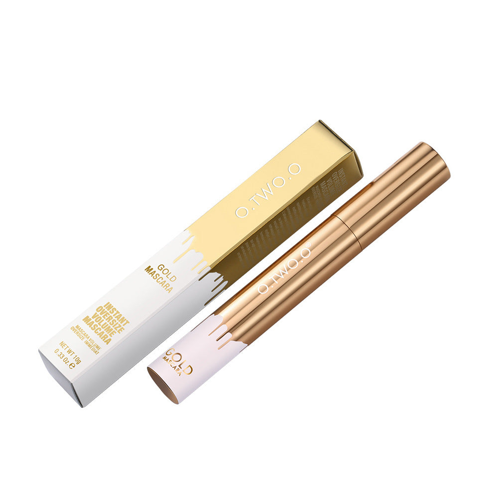 O.TWO.O The Golden Crescent-shaped Brush Head Is Waterproof, Sweat-proof And Long-lasting Non-smudge Mascara