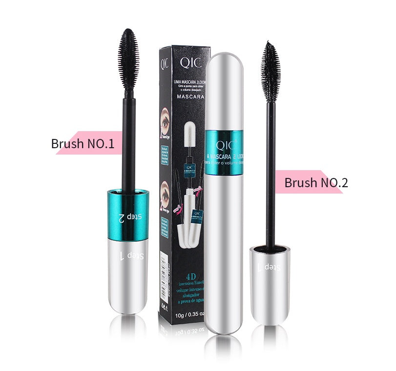 QIC Two-in-one double mascara