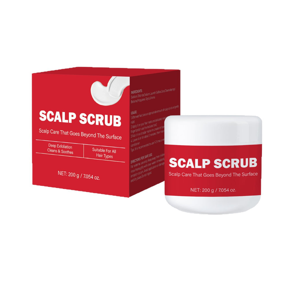 Exfoliating Scalp Scrub Anti-itching And Anti-dandruff Shampoo