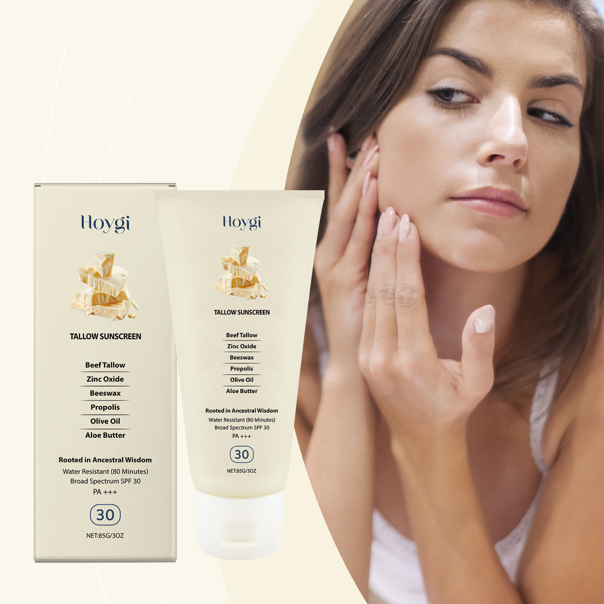 Hoygi Moisturizing Protective Cream Summer Outdoor
