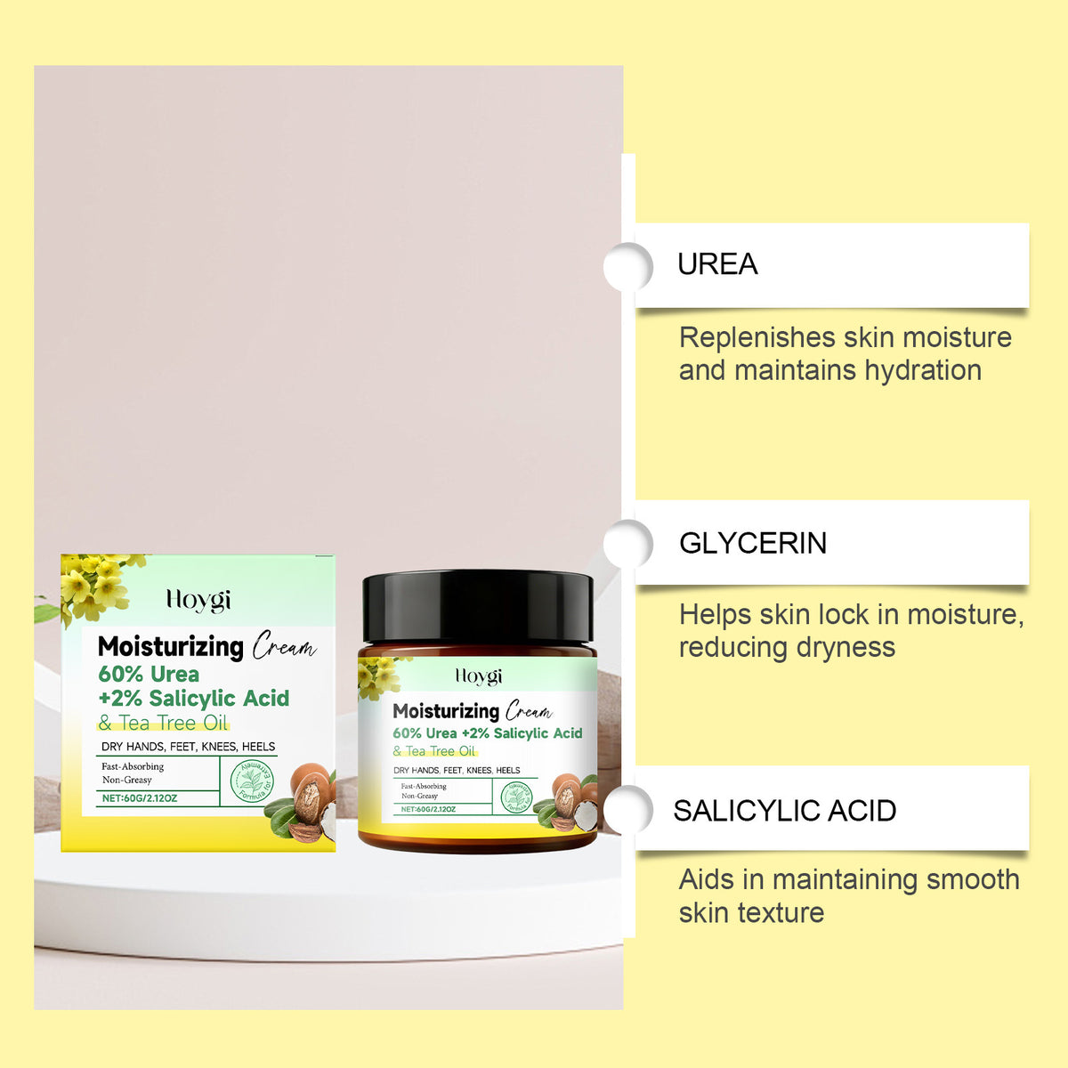 Hoygi Urea Hand And Foot Moisturizing Cream