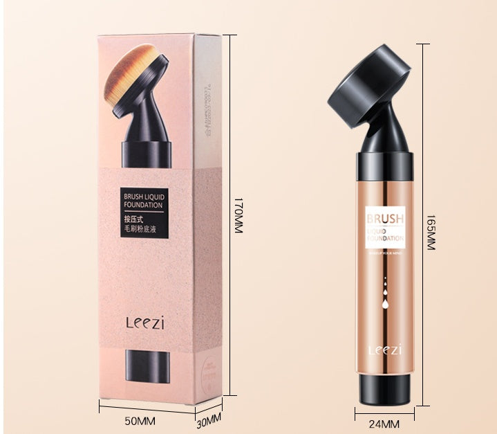 Leezi Press-type Brush Foundation Is Light And Moisturizing