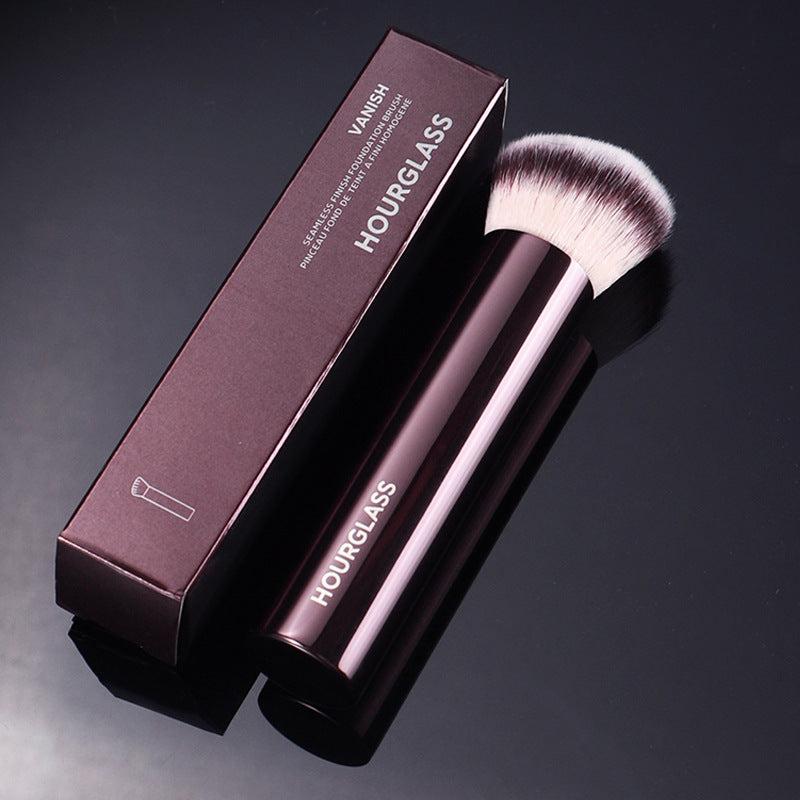 Vanish HourGlass Inclined Flat Head Foundation Brush Makeup Beauty Tool
