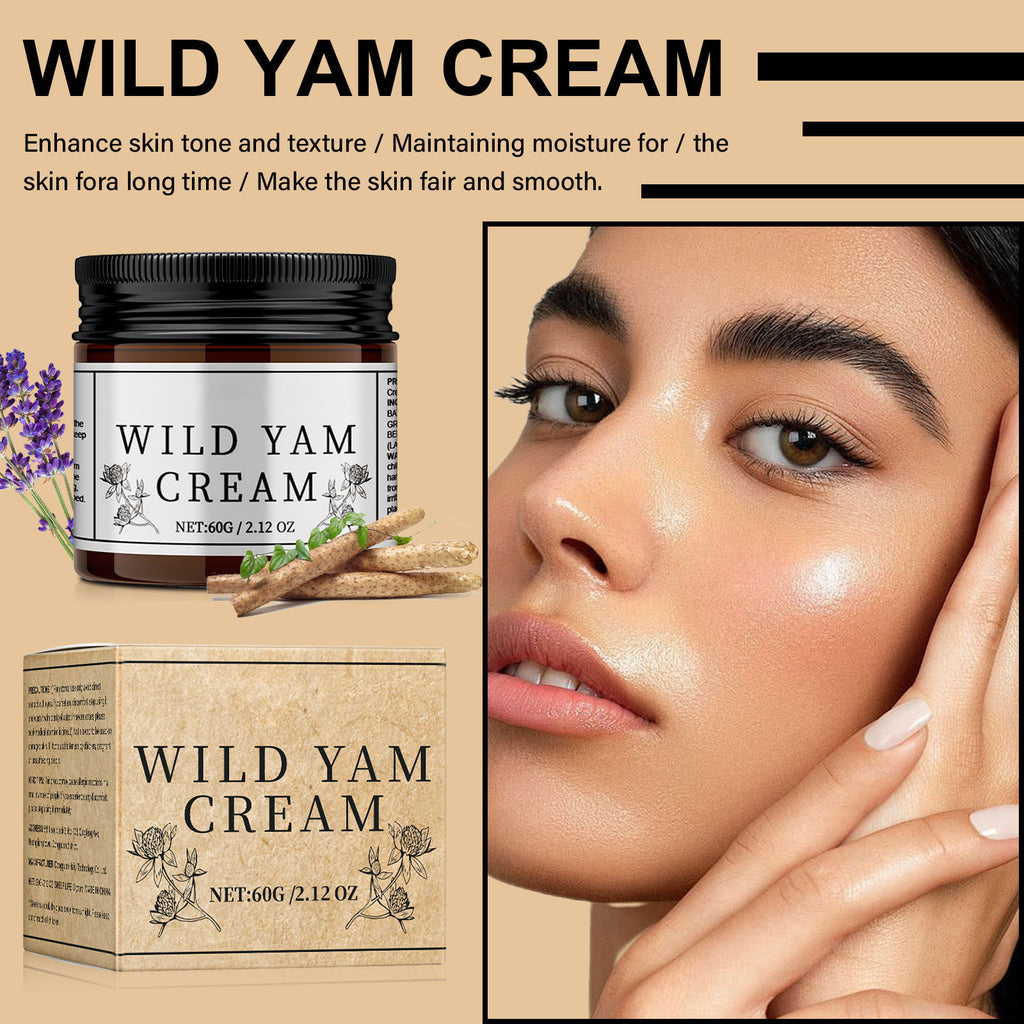 Wild Yam Organic Cream Natural Wild Yam Moisturizing