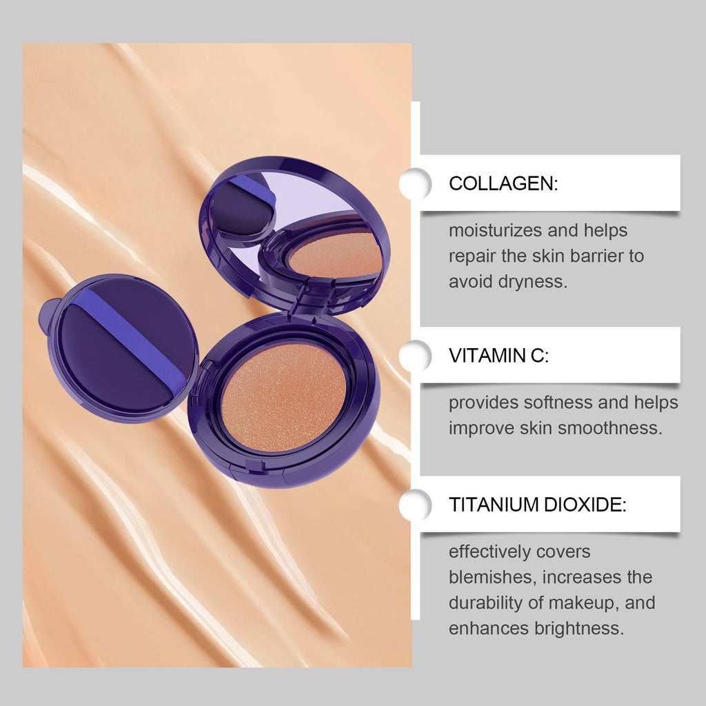 Zephoco Soft Matte Cream Concealer Ivory White
