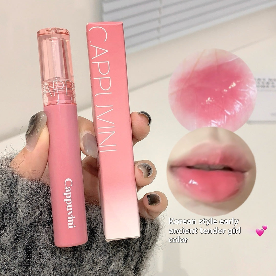 Cappuvini Glass-sensitive Water Juice Lip Lacquer