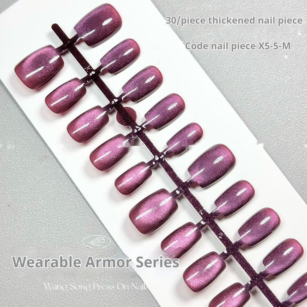 Grape Micro Glass Bead Pure Want To Wear Nail Polish
