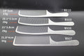 Anti-static stainless steel barber comb