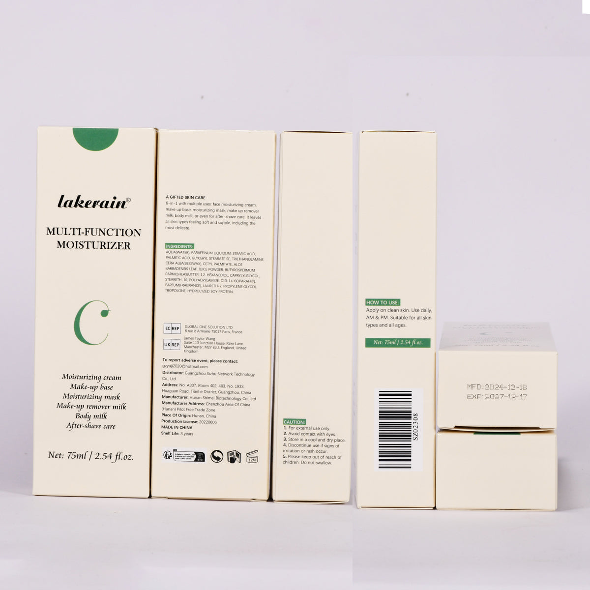 Lakerain Multifunctional Daily Moisturizing Cream