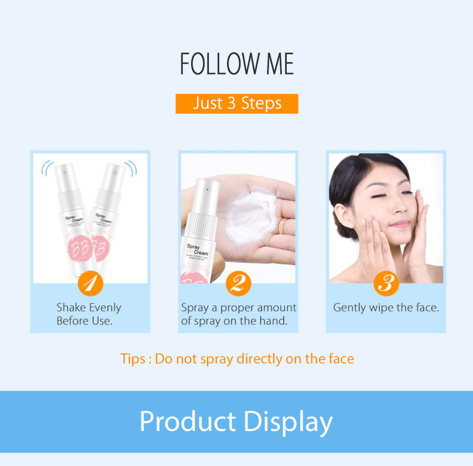Portable Moisturizing Cream Moisturizing Air Cushion Spray BB Cream