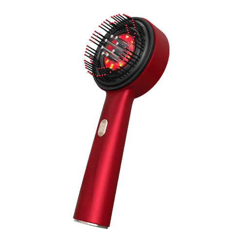 IPX7 Electric Massage Comb Home Scalp Drain Comb Red Light Anti-slip Hair Care Multi-functional Massage Comb