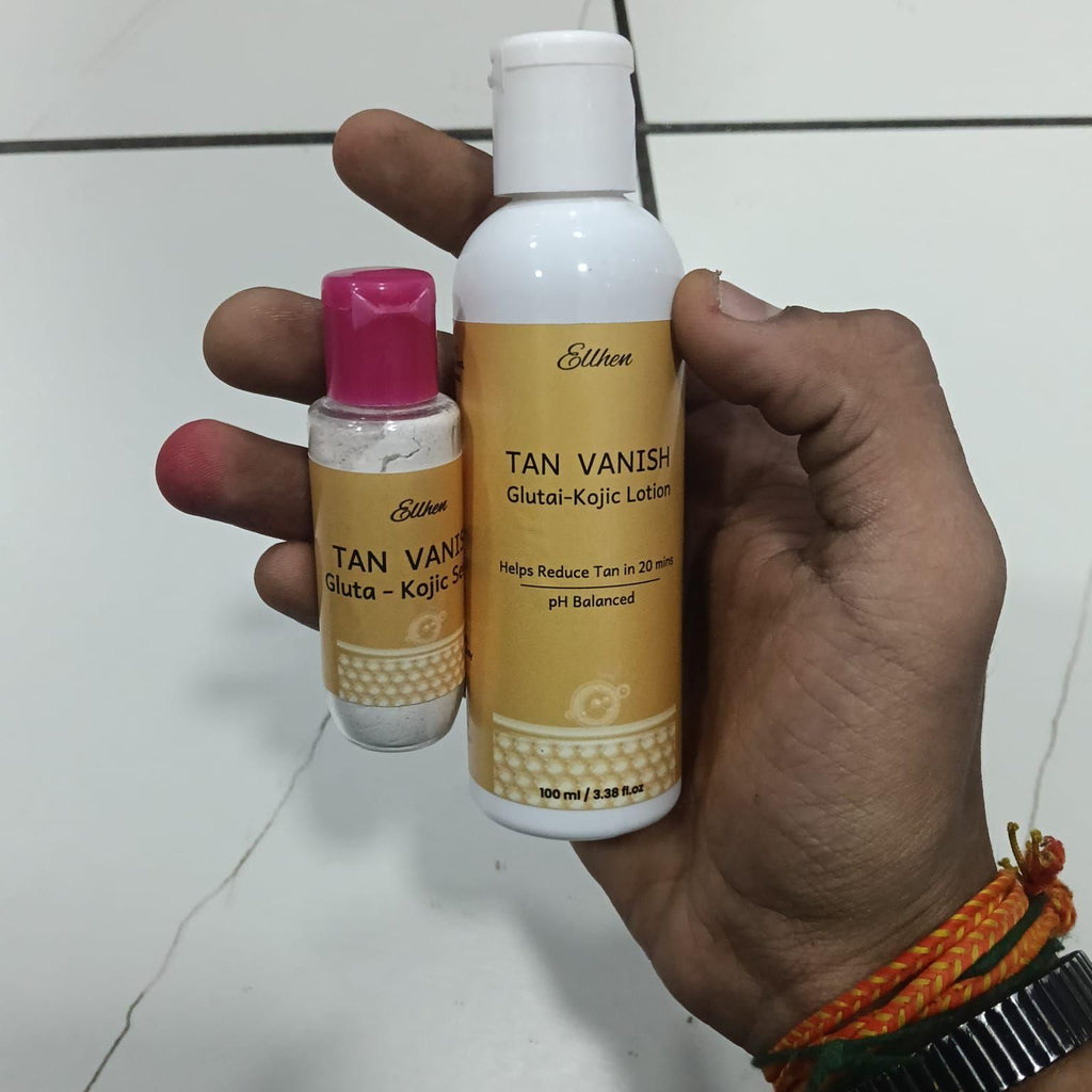 Euhen Tan Vanish Glutai Kojic Lotion and Gluta Kojic Serum 100 ml