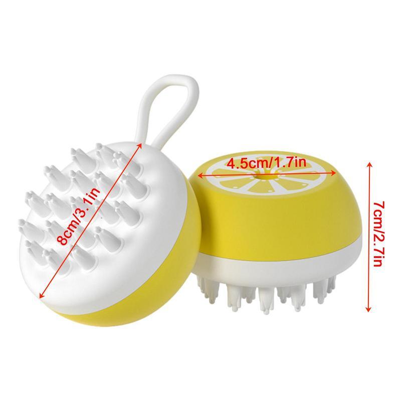 Dog Shampoo Brush 3 In 1 Dog Shampoo Brush Massage Points Dog Wash Brush Dog Scrubber For Bath Provide Quick And