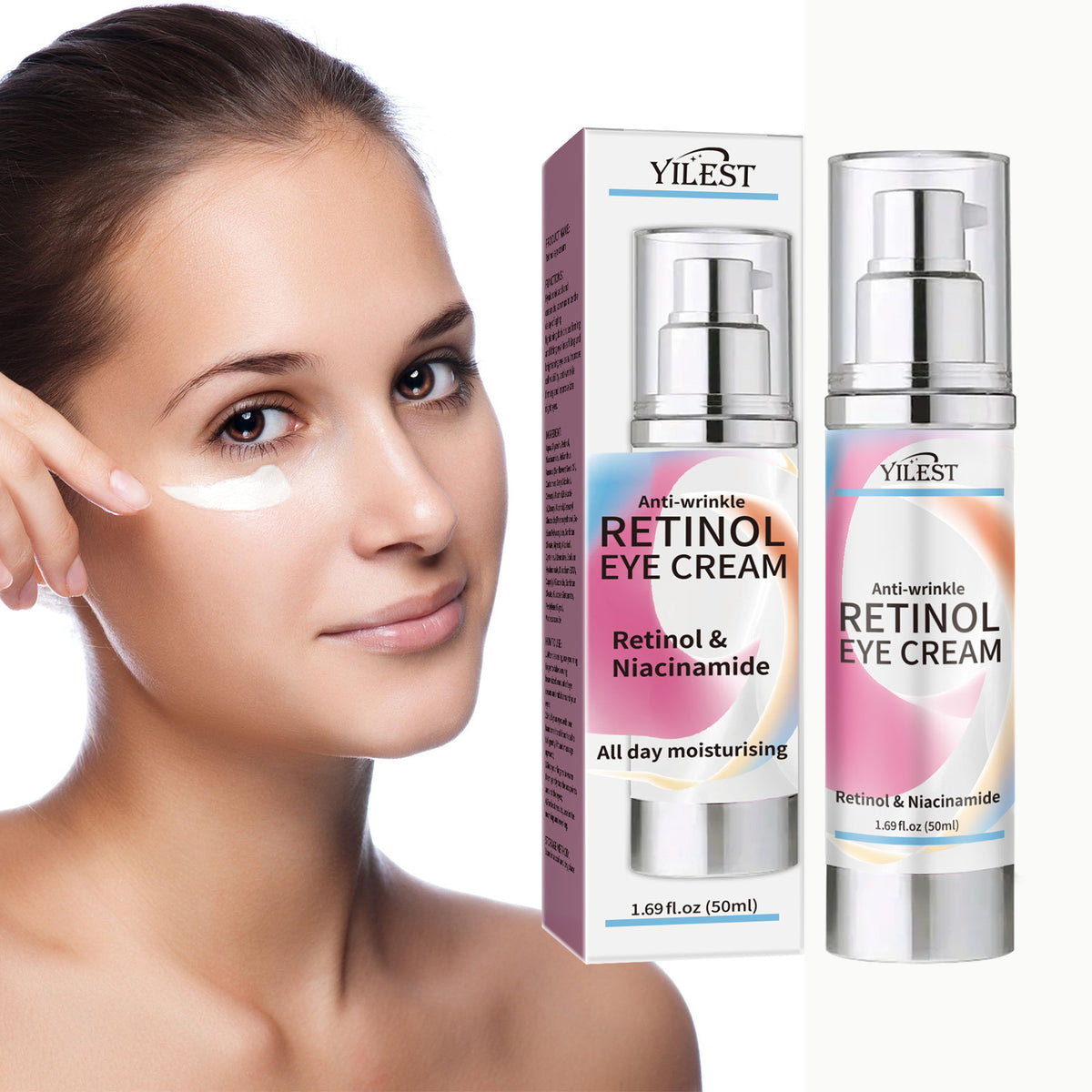 Yilest Retinol Eye Cream 50ml Fading Wrinkle