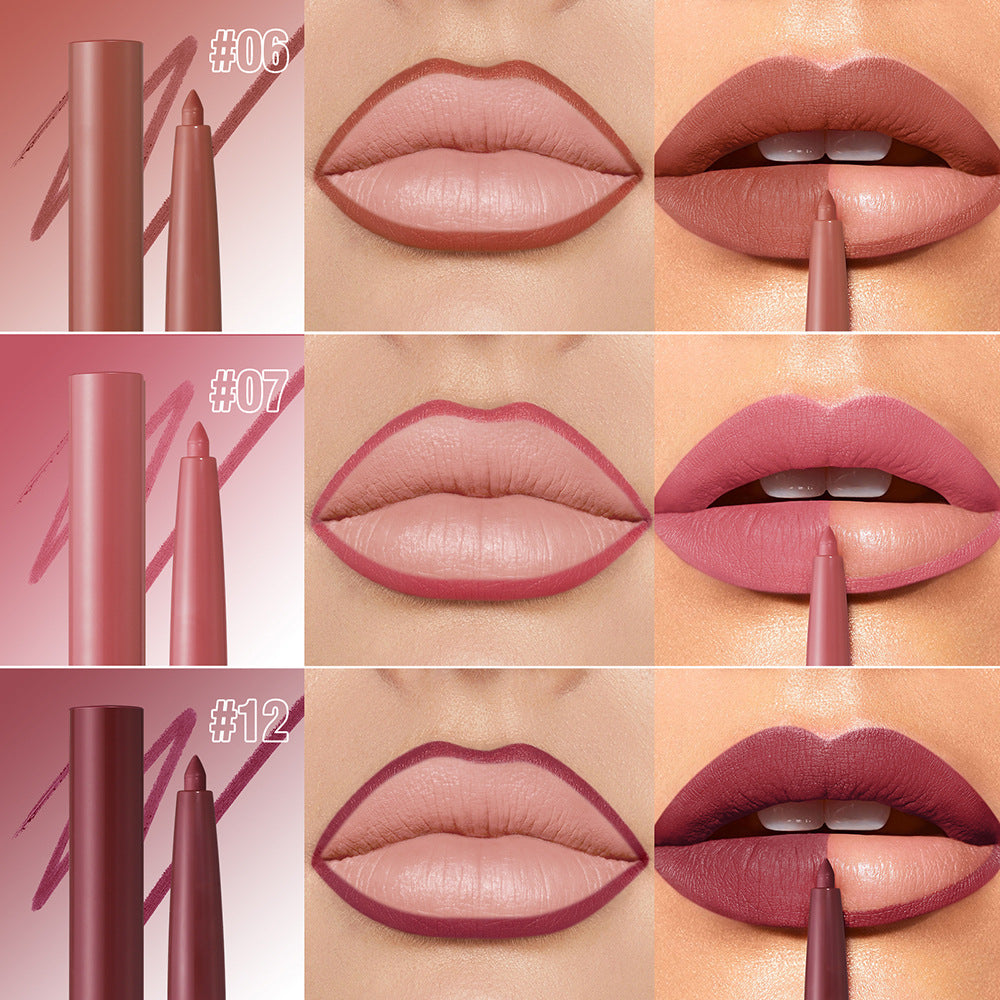 Langmanni Twelve-color Matte Lip Liner