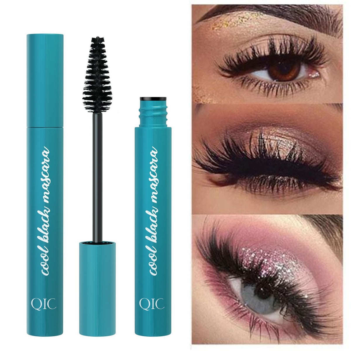 QIC Mascara Waterproof Not Smudge