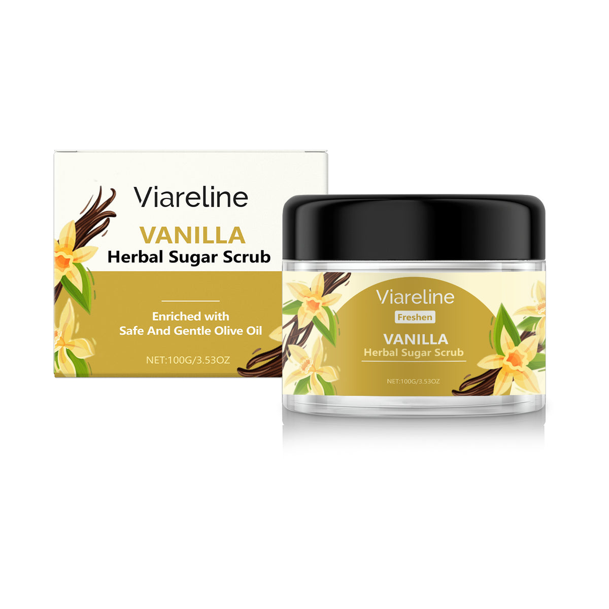 ViareLine Citrus Body Scrub Cream