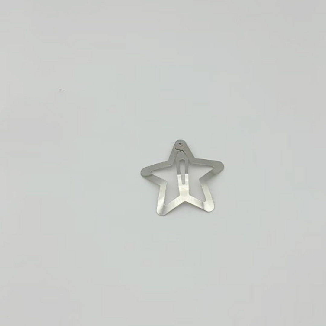 Thickened Five-pointed Star Clips For Kids DIY Crafts Hair Accessories And Headwear