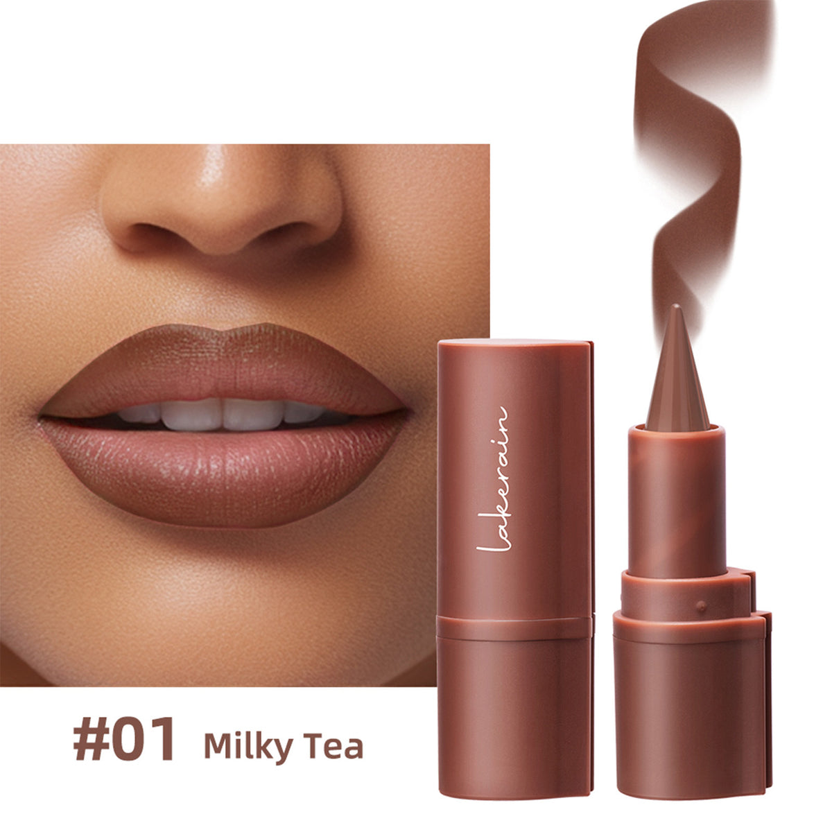 Lakerain Lipstick Lip Liner No Stain On Cup Moisturizing Matte