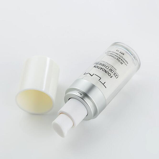 TLM Temperature Liquid Foundation Concealer Portable Natural Color Makeup Foundation BB Concealer