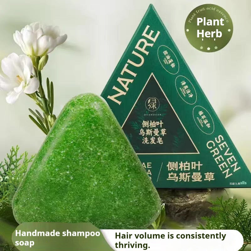 Seven Green Xinjiang Wusi Cypress Leaf Shampoo Soap