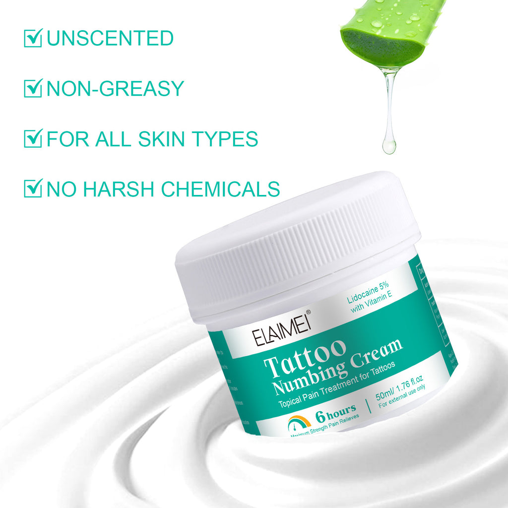 Elaimei Soothing Gentle Moisturizing Auxiliary Cream Tattoo Care Cream