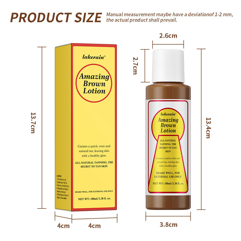 Lakerain Sun Tanning Tanning Cream Beach Sunbathing Bronze