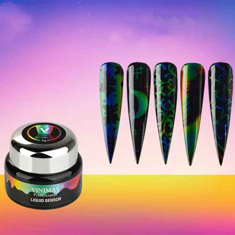 Vinimay ted gradient nail polish